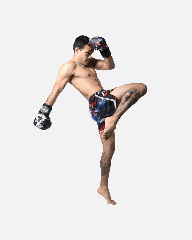 Pantaloncini Muay Thai 8 WEAPONS Cut Like A Blade 2.0 – Nero