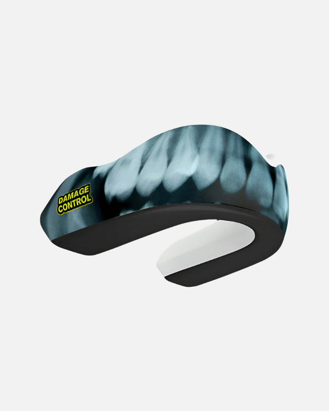 Protetor bucal Damage Control Bitje Extreme Impact Series X-Ray – Preto/Azul