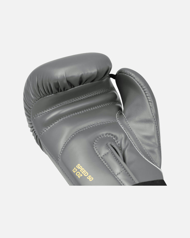 Luvas de boxe Adidas Speed 50 – Cinzento/Ouro