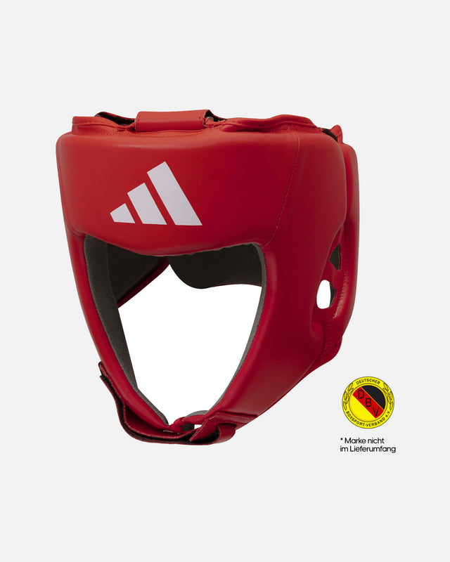 Casco de boxeo Adidas IBA – Rojo