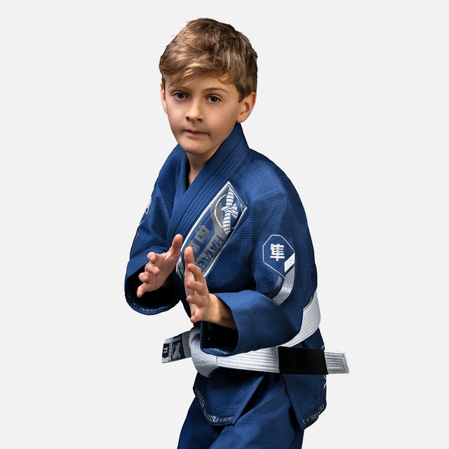 Kimono BJJ Hayabusa Ascend – Copii – Albastru Marin