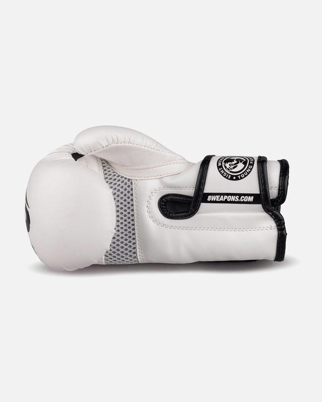 Dětské boxerské rukavice 8 WEAPONS Unlimited 2.0 – Bílé/Černé