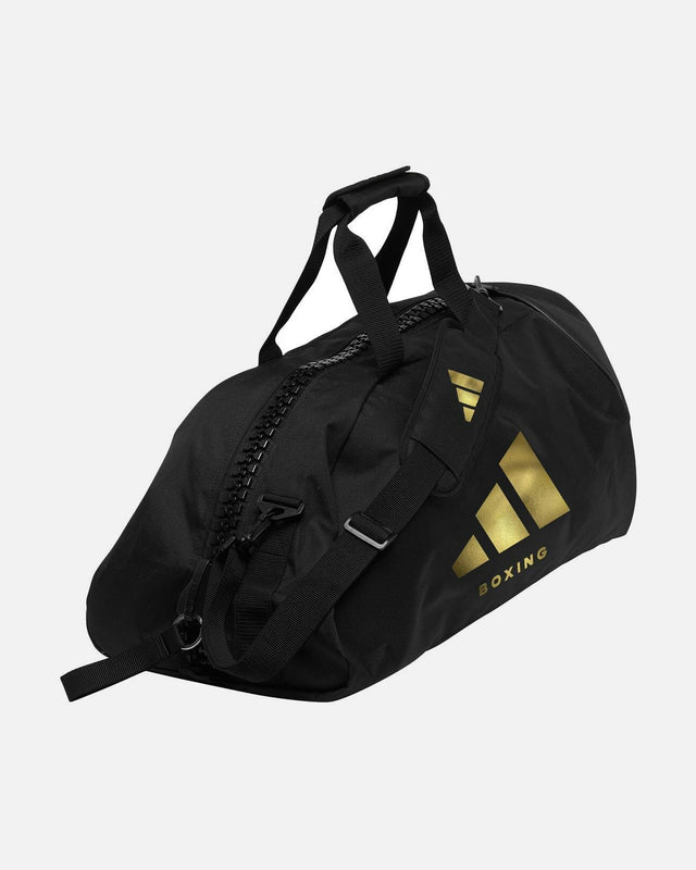 Adidas Sportväska 2in1 Polyester – Svart/Guld