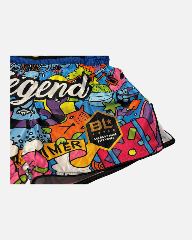 Spodenki Muay Thai Blegend Legend 11 – Niebieskie