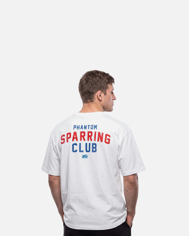 T-shirt Phantom Athletics Sparring Club Oversize Heavy – Branco