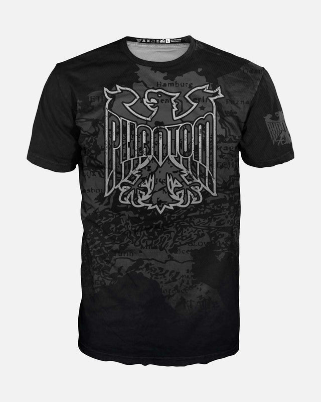 Phantom Athletics Trainingsshirt EVO Germany Silver Eagle - Zwart/Grijs