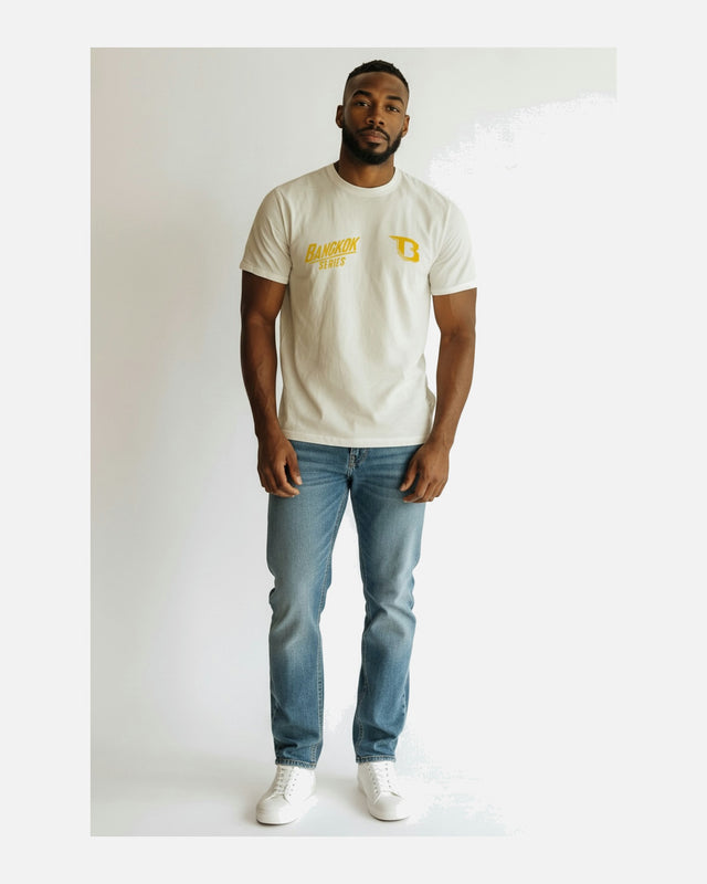 Tricou Booster Bangkok – Alb