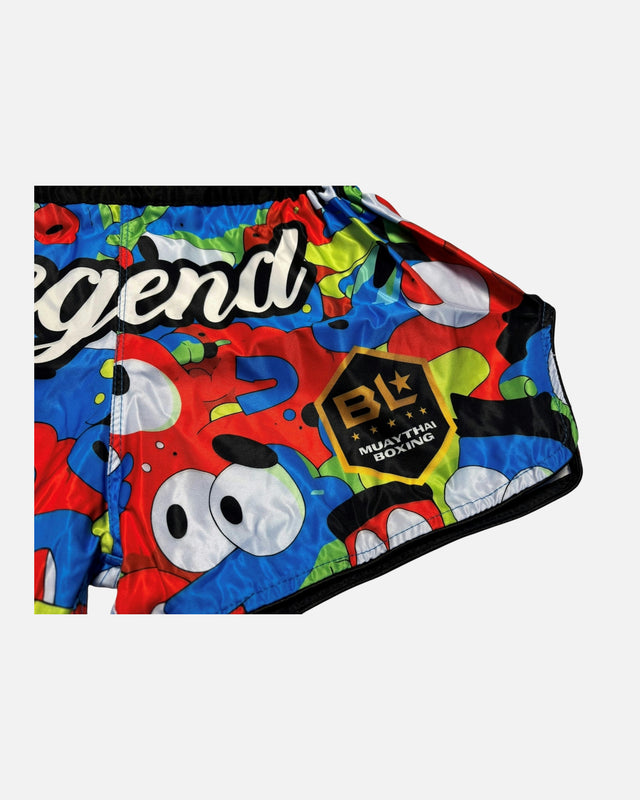 Pantaloni scurți Muay Thai Blegend Legend 10 – Negru