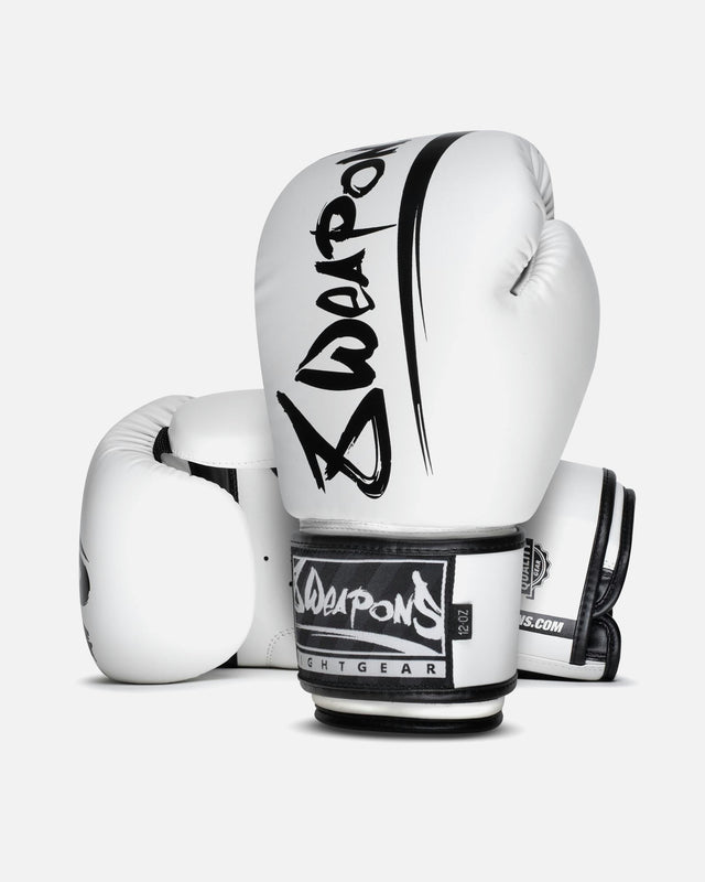 Luvas de boxe 8 WEAPONS Unlimited 2.0 – Branco/Preto