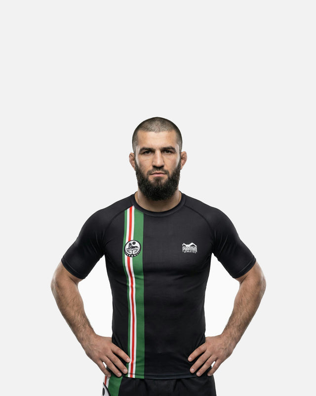 Rashguard Phantom Athletics Team Chechnya – Noir/Vert