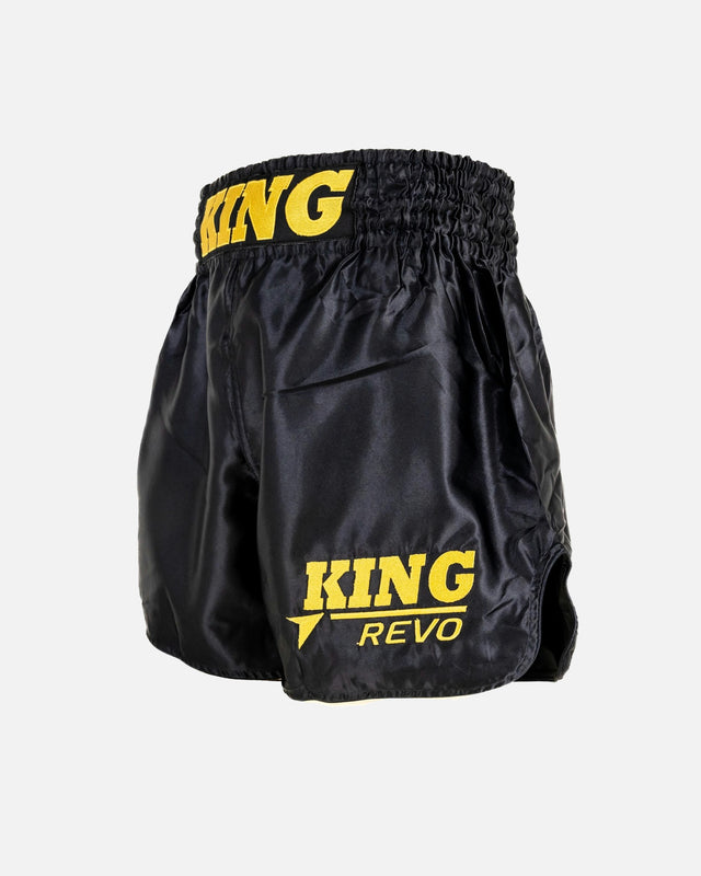 Pantalones de boxeo King Pro Boxing Revo – Negro