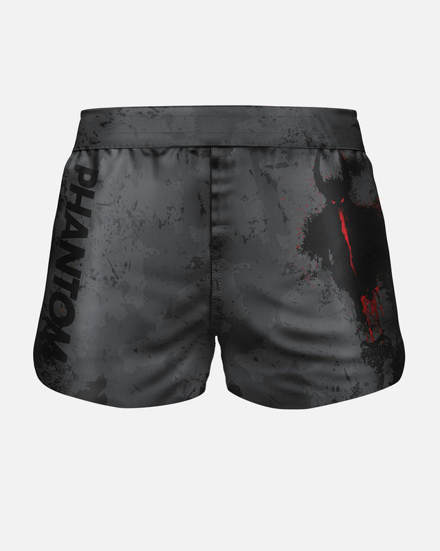 Phantom Athletics MMA Shorts FUSION-R Demon – Black/Grey