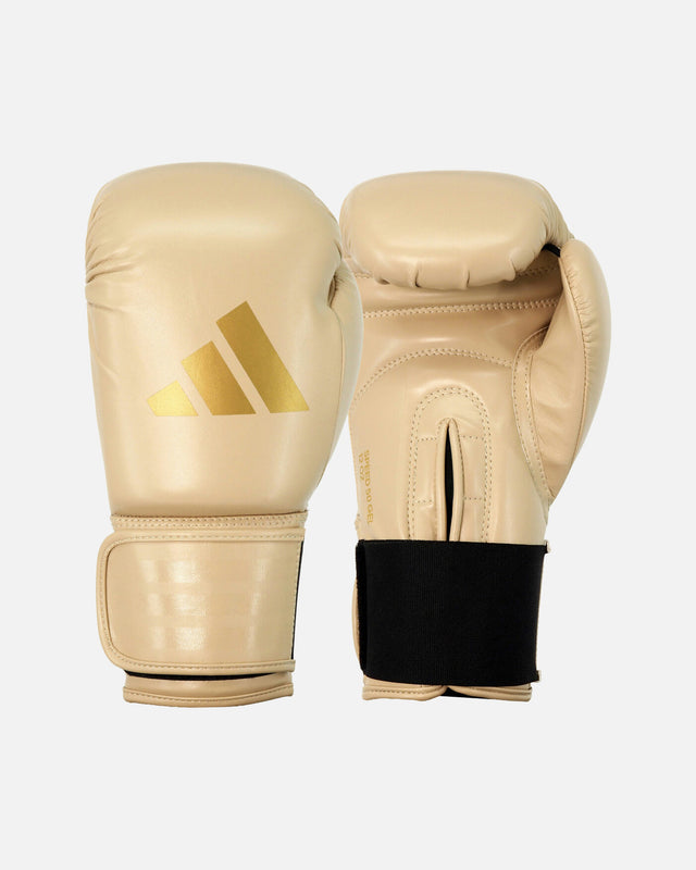 Guantes de boxeo Adidas Speed 50 – Arena/Oro