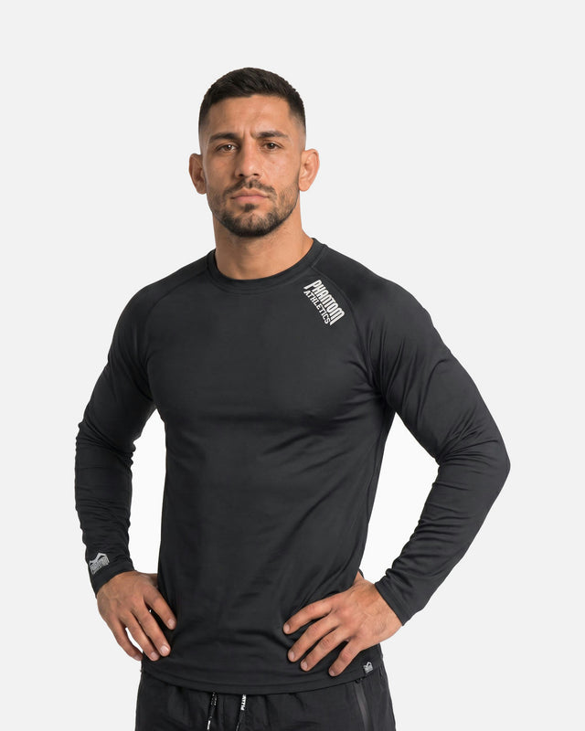 Phantom Athletics Tréninkové tričko Tactic Dlouhé rukávy – Černé