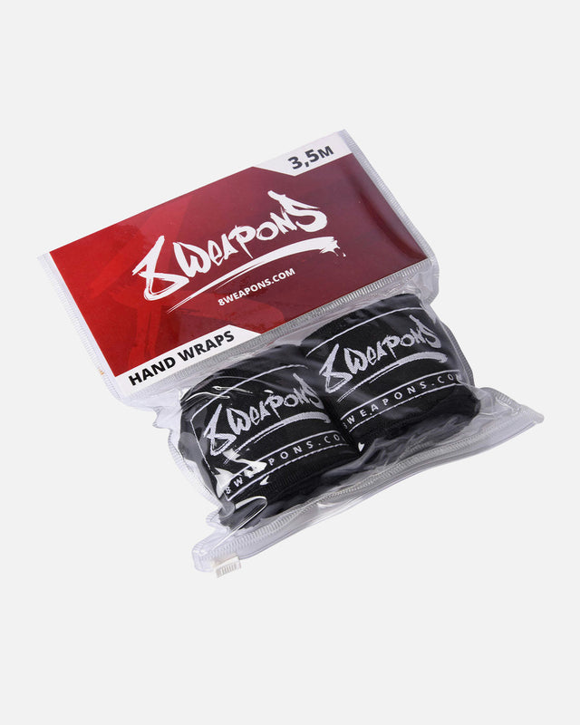 Ligaduras de boxe 8 WEAPONS – Preto