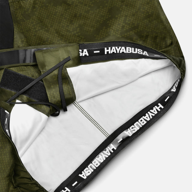 Pantaloni scurți MMA Hayabusa Hexagon - Verde