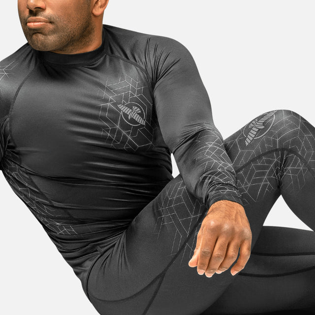 Hayabusa Compression Shorts Geo – Grey