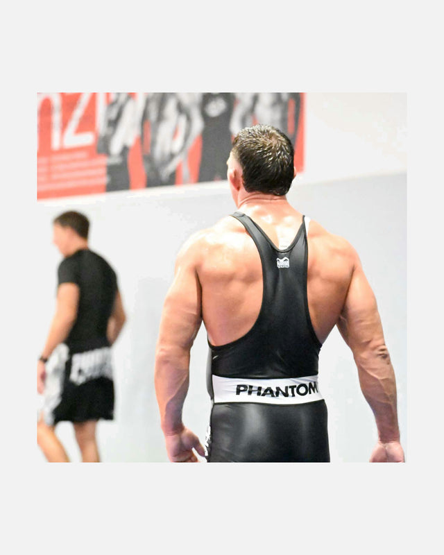 Maiou de lupte Phantom Athletics Apex – Negru