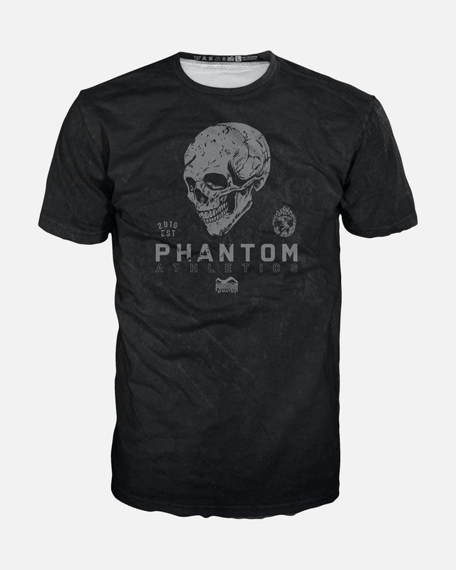Phantom Athletics Tréninkové tričko EVO Skull – Černé