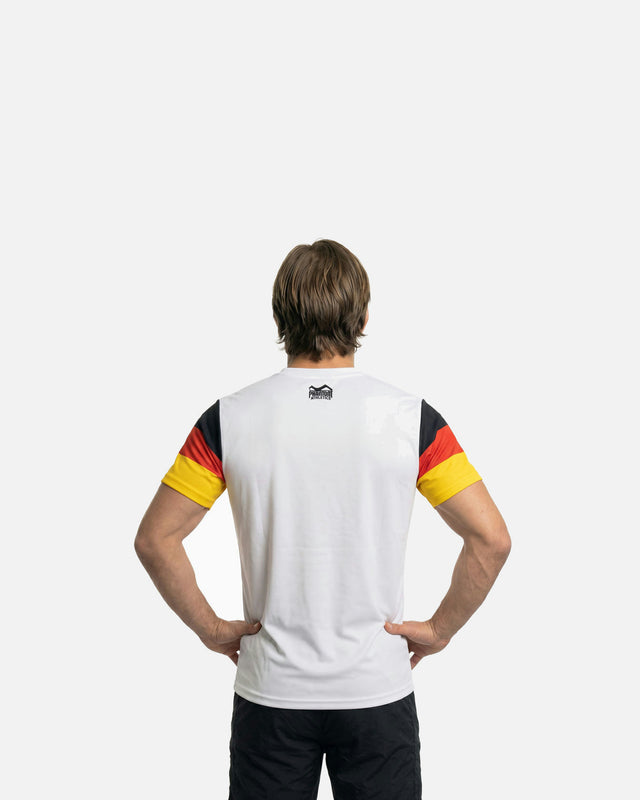 T-shirt Phantom Athletics EVO+ Team Germany – Bianco/Nero/Rosso/Oro