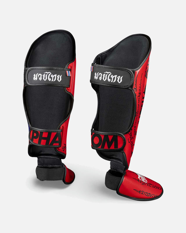 Paratibie Muay Thai Phantom Athletics – Rosso
