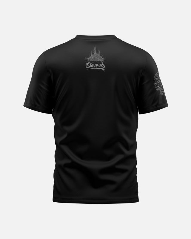 Camiseta 8 Weapons Yantra - Negro