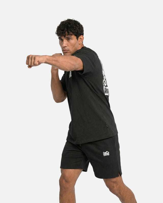 T-Shirt Phantom Athletics Cage Ring Mat Street – Nero
