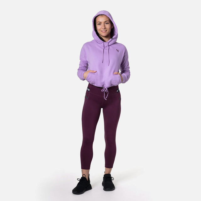 Hayabusa Leggings High Rise 3/4 Kvinder - Rød