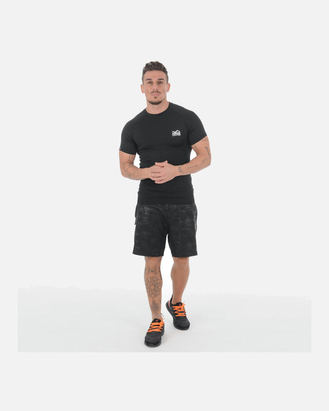 Rashguard Phantom Athletics Tactic Manica Corta - Nero