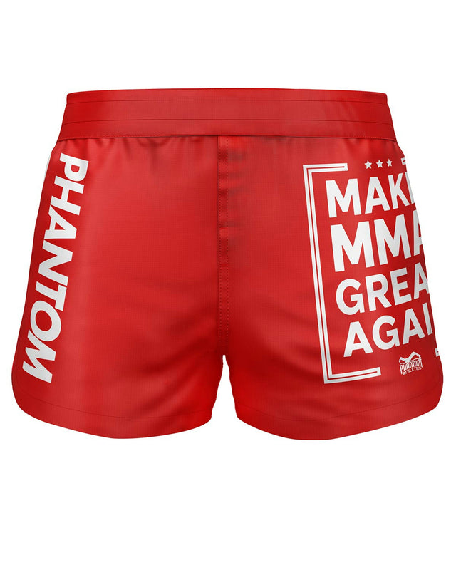 Phantom Athletics MMA-shorts Fusion-R Make MMA Great Again - Rød