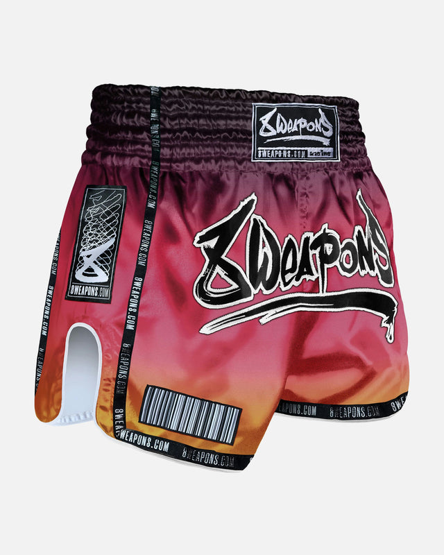Calções de Muay Thai 8 WEAPONS Vivo Sunsphere – Multicolor