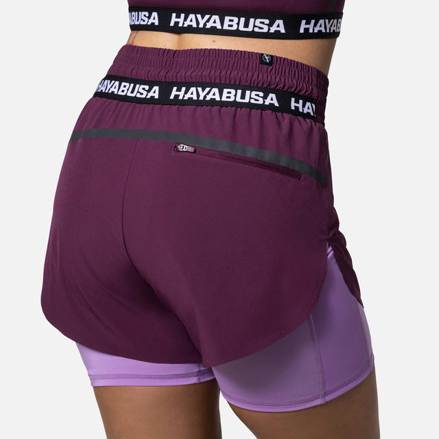 Hayabusa Trainingsshorts för damer – Vin