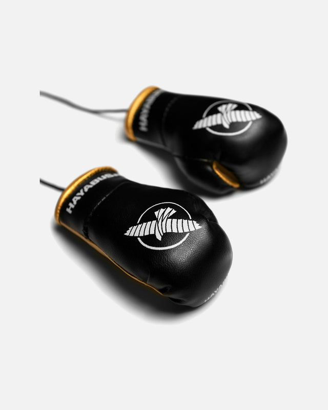 Guantoni da boxe Hayabusa Mini – Nero/Oro
