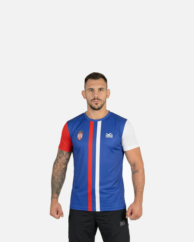 Phantom Athletics Trainingsshirt EVO+ Team Serbia - Blå
