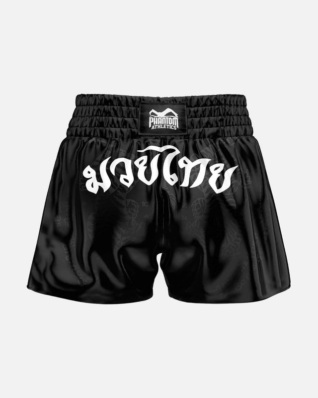 Muay Thai trenky Phantom Athletics Sak Yant – Černé