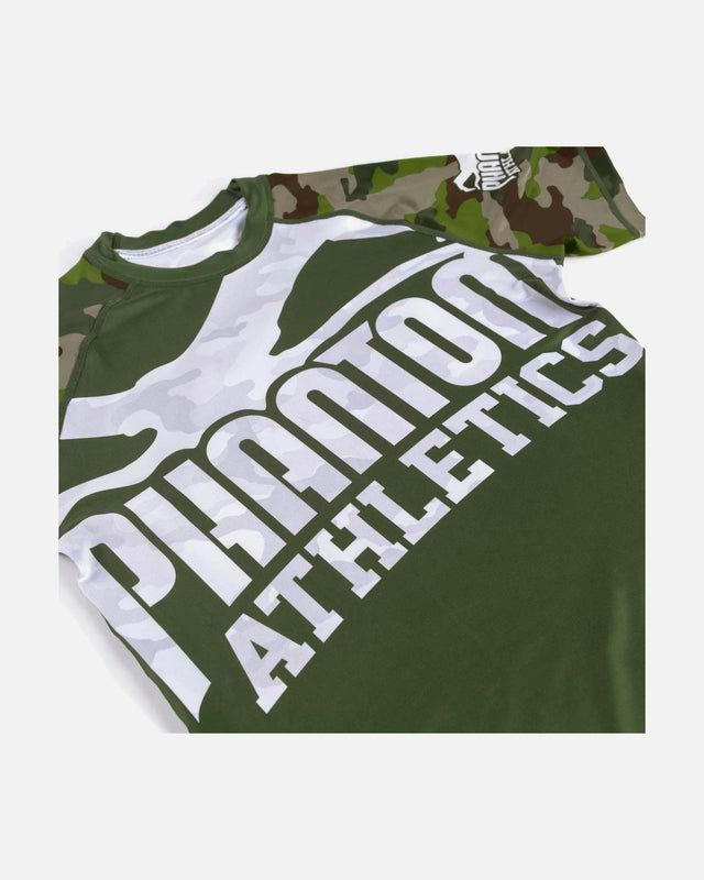 Phantom Athletics Rashguard Warfare – Army Camo