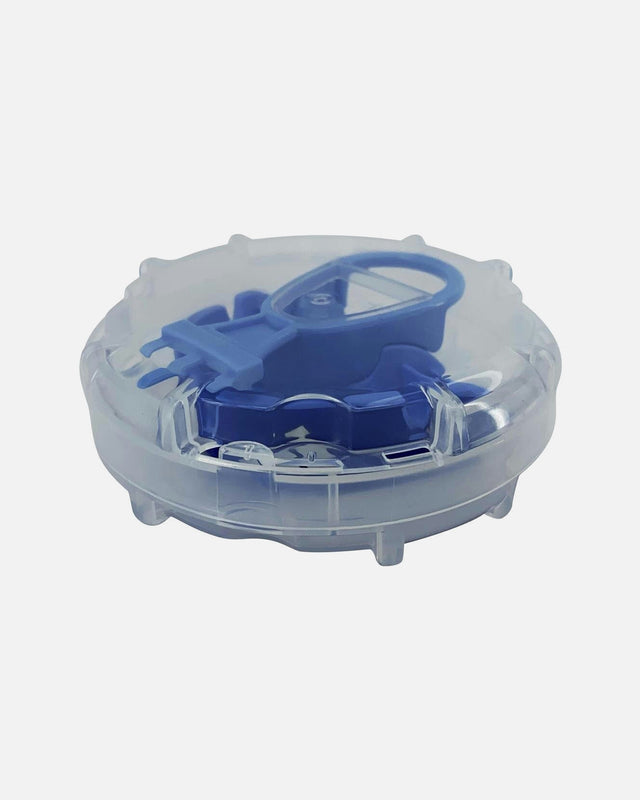 Adidas Mundschutz OPRO Gen4 Silver-Edition – Blau