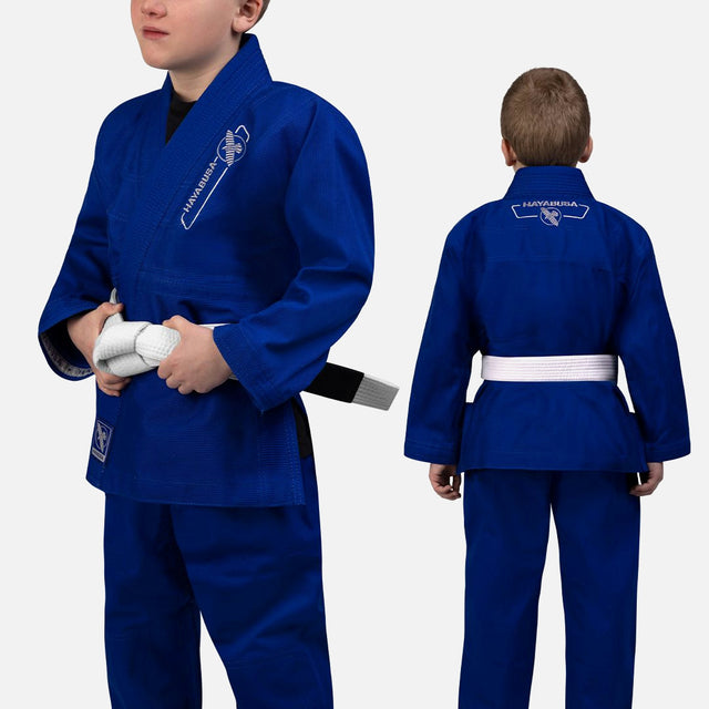 Hayabusa BJJ-gi til børn Essential - Blå