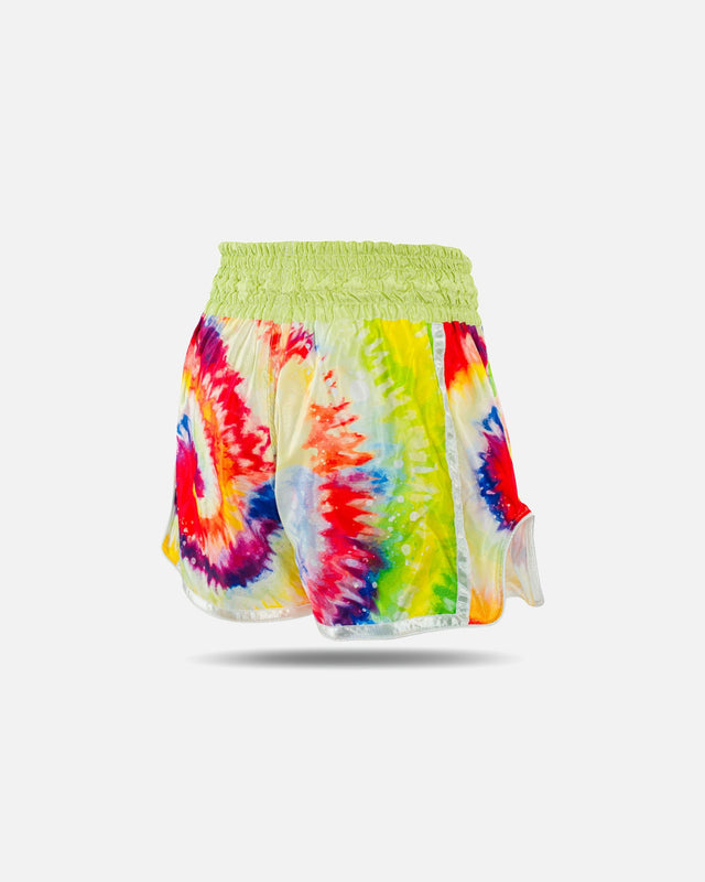 Muay Thai trenky Booster TBT Swirl – Žluté