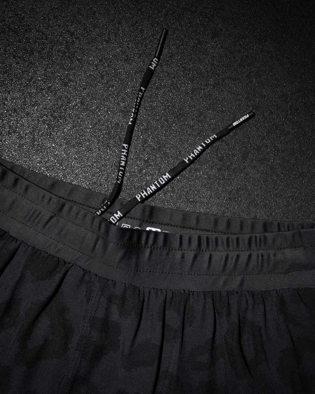 Phantom Athletics MMA Shorts Fusion - Panther Zwart
