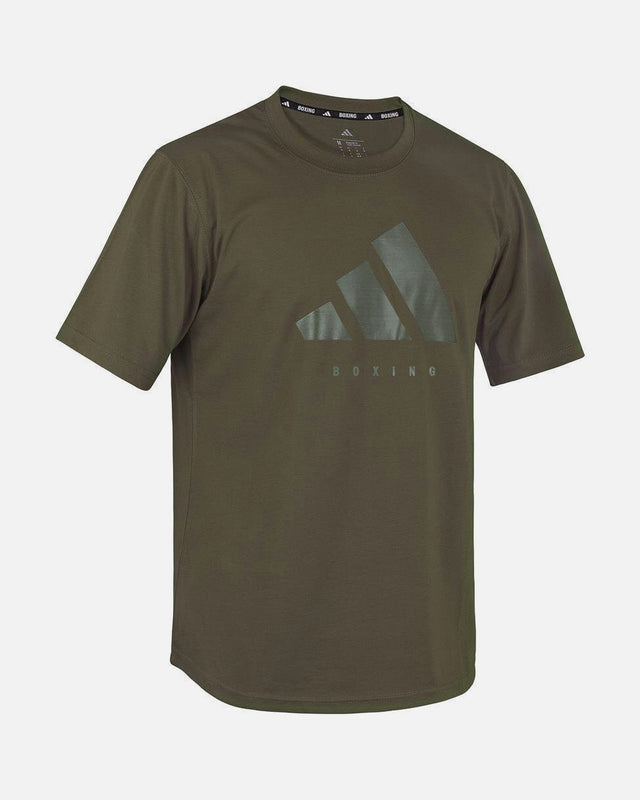 T-shirt Adidas Community Boxing – Verde-oliva