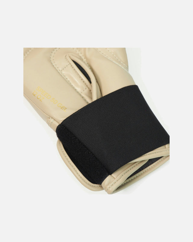 Guantes de boxeo Adidas Speed 50 – Arena/Oro