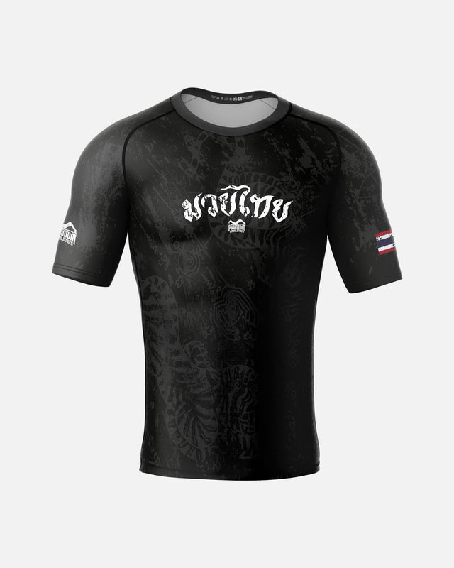 Rashguard Phantom Athletics Muay Thai – Nero/Grigio