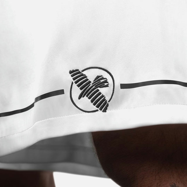 Pantaloni scurți de box Hayabusa Pro – Alb