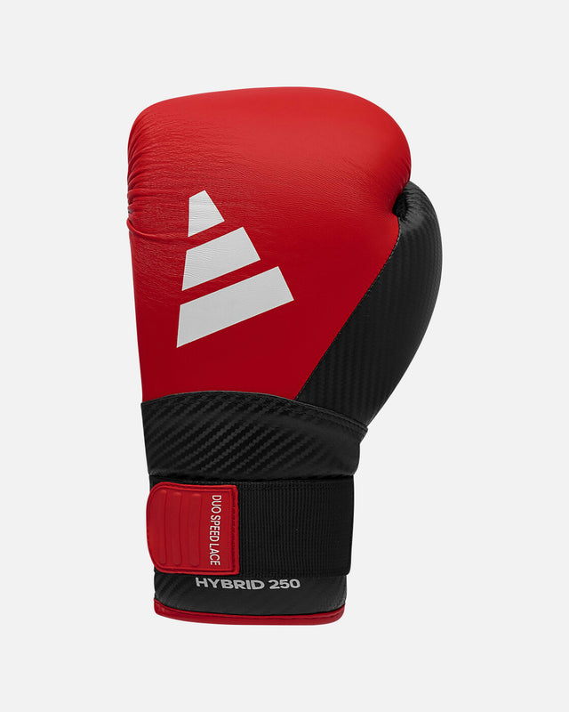 Luvas de boxe Adidas Hybrid 250 Duo – Vermelho/Preto