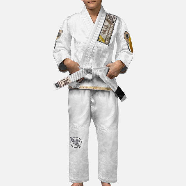 Kimono BJJ Hayabusa Ascend Bambini – Bianco