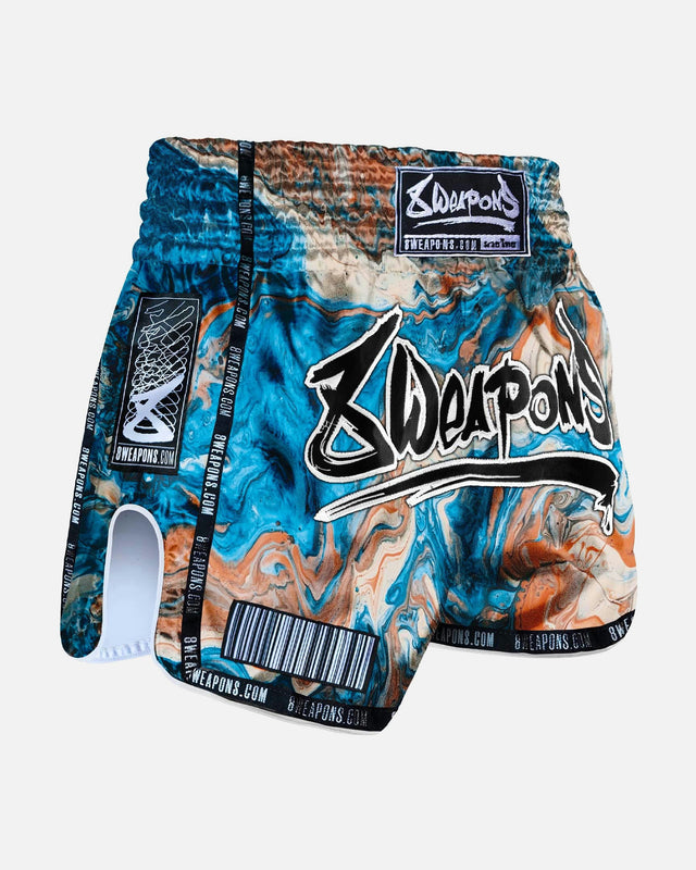 8 WEAPONS Muay Thai Shorts Vivo Vertigo – Multicolour