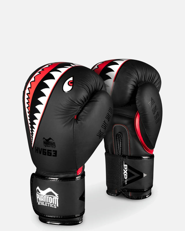 Boxerské rukavice Phantom Athletics Fight Squad – Černé