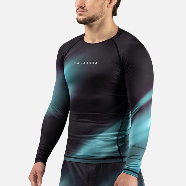 Rashguard Hayabusa Apex Nova Manga Larga - Turquesa