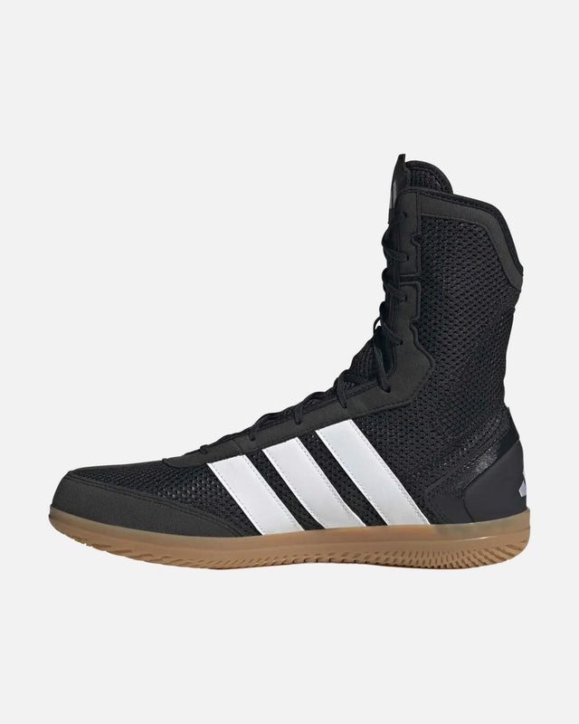 Botas de boxeo Adidas Box Hog Wide – Negro/Blanco